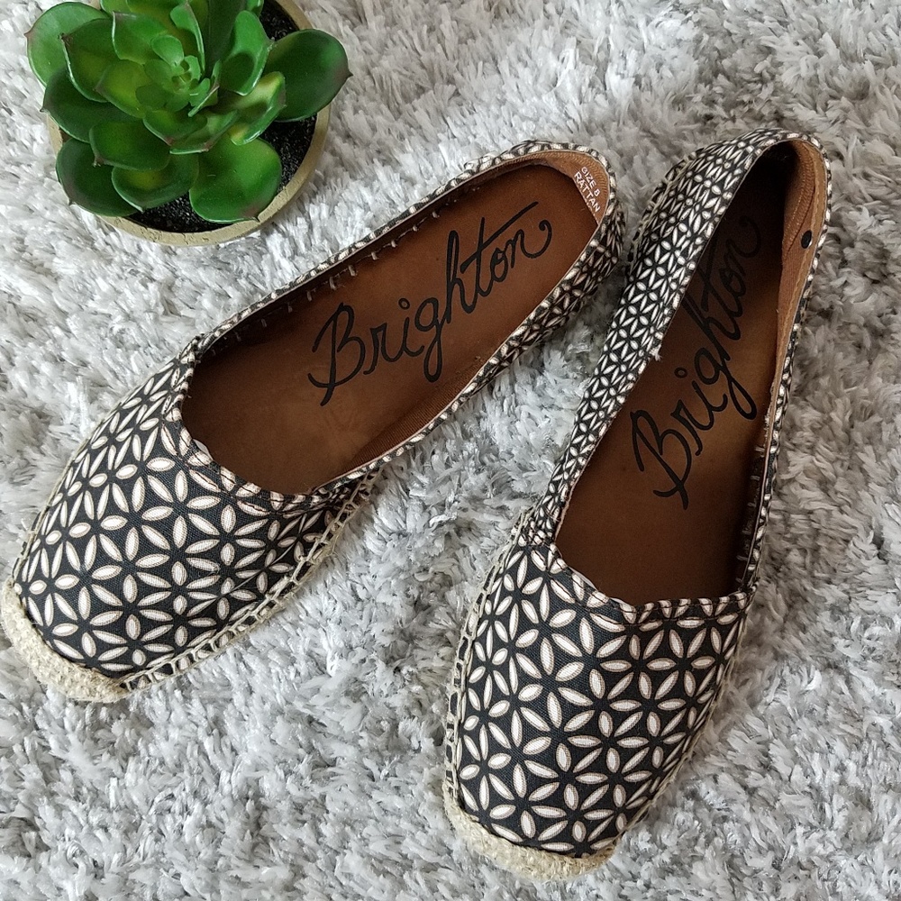 Brighton rattan flats, Size 8